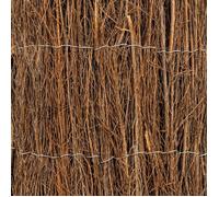 Brande de bruyère - WINDHAGER - 2x3m - Épaisseur 3cm - Marron - Protection contre le vent