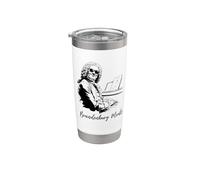 Brandebourg Mode Funny Bach Concertos de musique classique Gobelet isotherme en acier inoxydable double paroi