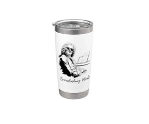 Brandebourg Mode Funny Bach Concertos de musique classique Gobelet isotherme en acier inoxydable double paroi