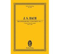 Brandenburg Concerto No. 1 F Major Bwv 1046 / Studyscore