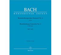 Brandenburg Concerto No.6 in B-Flat Major BWV 1051 (Full Score) [Import]