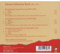 Brandenburg Concertos 4-6 by BACH,J.S. [Audio CD] NEUF