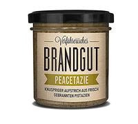 Brandgut - Lebensmittel & Getränke - brandgut - Deutsche Aufstriche - Brandgut Vegan Deutsche Aufstriche - PEACETAZIE - 160g - Art.-Nr.: 1007