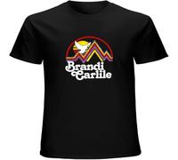 Brandi Music Carlile Unisex T-Shirt Printed Tee Graphic Top Men Shirt Black XL