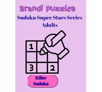 Brandi Puzzles Super Stars Series Adults, Killer Sudoku