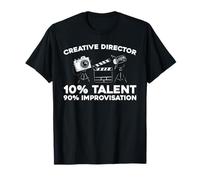 Branding Design - Publicité Directeur Créatif T-Shirt