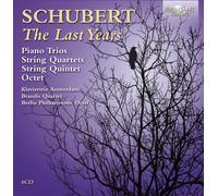 BRANDIS QUARTETT/BERLIN PHIL - SCHUBERT: THE LAST YEARS 6 CD NEUF SCHUBERT,FRANZ