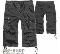 BRANDIT 3/4 SHORT URBAN LEGEND SHORT HOSE CARGO VINTAGE SHORT BW ARMY BERMUDA