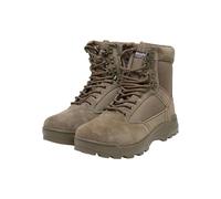 Brandit 9 Eyelet Tactical Boots, Color: brown, Size: 41 | Cuir véritable et nylon, isolation Thinsulate, tailles EU39 à EU50