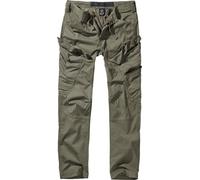 Brandit Adven Slim Fit Jeans/Pantalons, olive, Taille M