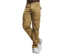Brandit Adven Slim Fit Pants, color: camel, size: S