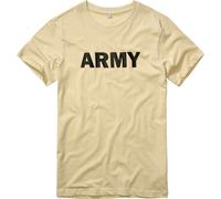 Brandit Army T-shirt, beige, taille 4XL pour homme