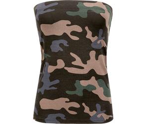 Brandit Bandeau 1in2 Camo, haut/jupe femmes XS Dark Camo Dark Camo