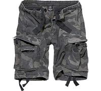Brandit Basic Vintage Homme Cargo Short - Sombre Camouflage, XXL