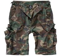 Brandit BDU Shorts Combat Randonnée Plein Air Coton Indéchirable Woodland Camo