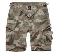 Brandit BDU Shorts Urbain Extérieur Travail Hommes Airsoft Light Woodland Camo