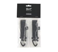 Brandit Belt and Molle Loop Carabiner, Color: Black, Size: OS