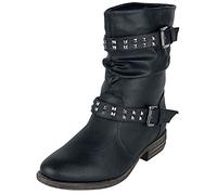 Brandit Biker Studs Bottes Femme - Noir - Noir, 41 EU