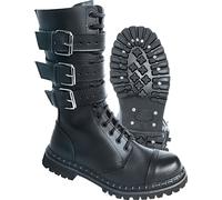 Brandit Bottes Phantom 3 boucles cuir noir Taille 44 Homme
