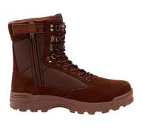Brandit Bottes Tactical Zipper - fermeture éclair Marron 39