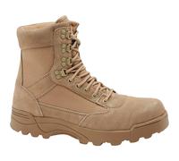 Brandit Bottes Tactiques Hommes Militaire 9 Oeillets Hydrofuge Uniforme Camel