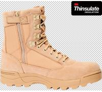 Brandit Bottes Zipper Tactical – beige – Taille 47 Homme