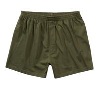 Brandit Boxer Hommes Sous-Vêtements Armée Short Combat Doux Coton Ample Olive