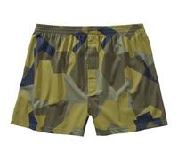 Brandit Boxer Hommes Sous-Vêtements Short Doux Coton Ample Swedish M90 Camo