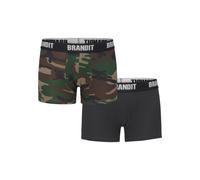 Brandit Boxers marron / vert / kaki / noir / blanc, Taille S