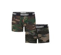 Brandit Boxers noisette / gris / vert foncé / noir, Taille XXXL