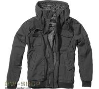 BRANDIT BRONX VESTE ARMY OUTDOOR VESTE D'HIVER DOUBLÉE CAPUCHE BLOUSON...