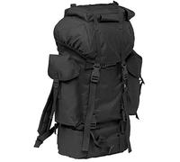 Brandit - Sac à dos de combat - Reproduit sous la forme de ceux des forces armées allemandes, Adulte (unisexe), 8003, Noir , 65 l