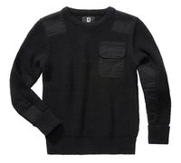 Pull pour enfants BW Pullover Brandit - Black Taille 158-164 cm