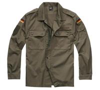 Brandit BW Chemise de camp, différentes couleurs, tailles S à 5XL, vert olive, XXXXXXL