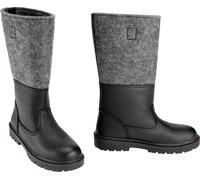 Brandit BW Knobelbecher Felt, bottes 40 EU Noir/Gris Noir/Gris