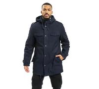 Brandit Parka Flag, veste textile M Bleu Foncé Bleu Foncé