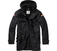 Brandit Parka Bundeswehr Flag Noir Homme Taille L