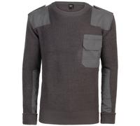 Brandit BW Pullover Warm Homme Pull Reiforced Knitwear Militaire Anthracite
