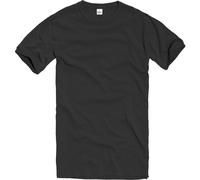 Brandit BW T-shirt Hommes Patrouille Ras Du Cou Sécurité Voyage Travail Noir