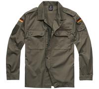 Brandit BW Tunique des Champs Manteau Hommes Décontractée Surchemise Armée Olive