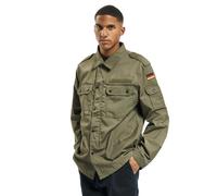 Brandit Bw Veste Chemisier De Champ, Vert, Taille 5xl Pour Hommes