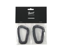 Brandit Carabiner 2 Pack, Color: Black, Size: OS