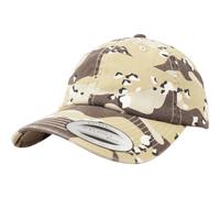 Flexfit Casquette Low Profile Camo Washed – Retro Desert Camo – Mixte – Taille unique EU