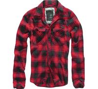 Chemise Brandit Checkshirt Rouge-Noir noir XL