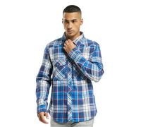 Brandit Check Shirt Long Sleeve, color: navy, size: 5XL