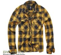 BRANDIT CHECK SHIRT MANCHES LONGUES CHEMISE DE BÛCHERON À CARREAUX CHEMISE...