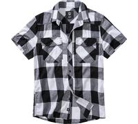 Brandit Chemise Check manches courtes Blanc 7XL Homme