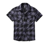 Brandit Chemise Check à manches courtes noir/gris 3XL homme