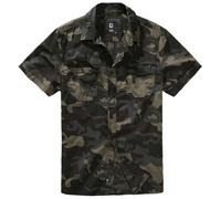 Brandit Chemise Roadstar à manches courtes Vert Homme Taille M