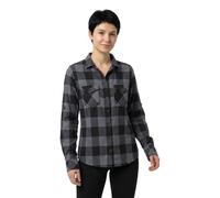 Brandit Chemise Amy - Flanelle manches longues - Gris - Taille S - Femme